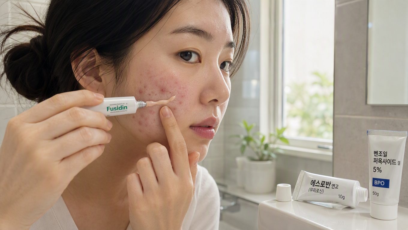 여드름 흔적 치료에 여드름 약국 연고가 효과가 있나요