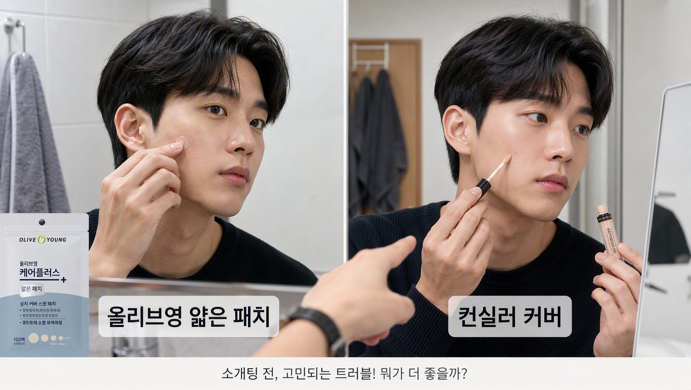 남자 소개팅 여드름패치 추천 기준과 올리브영 인기 제품 실제 후기 비교