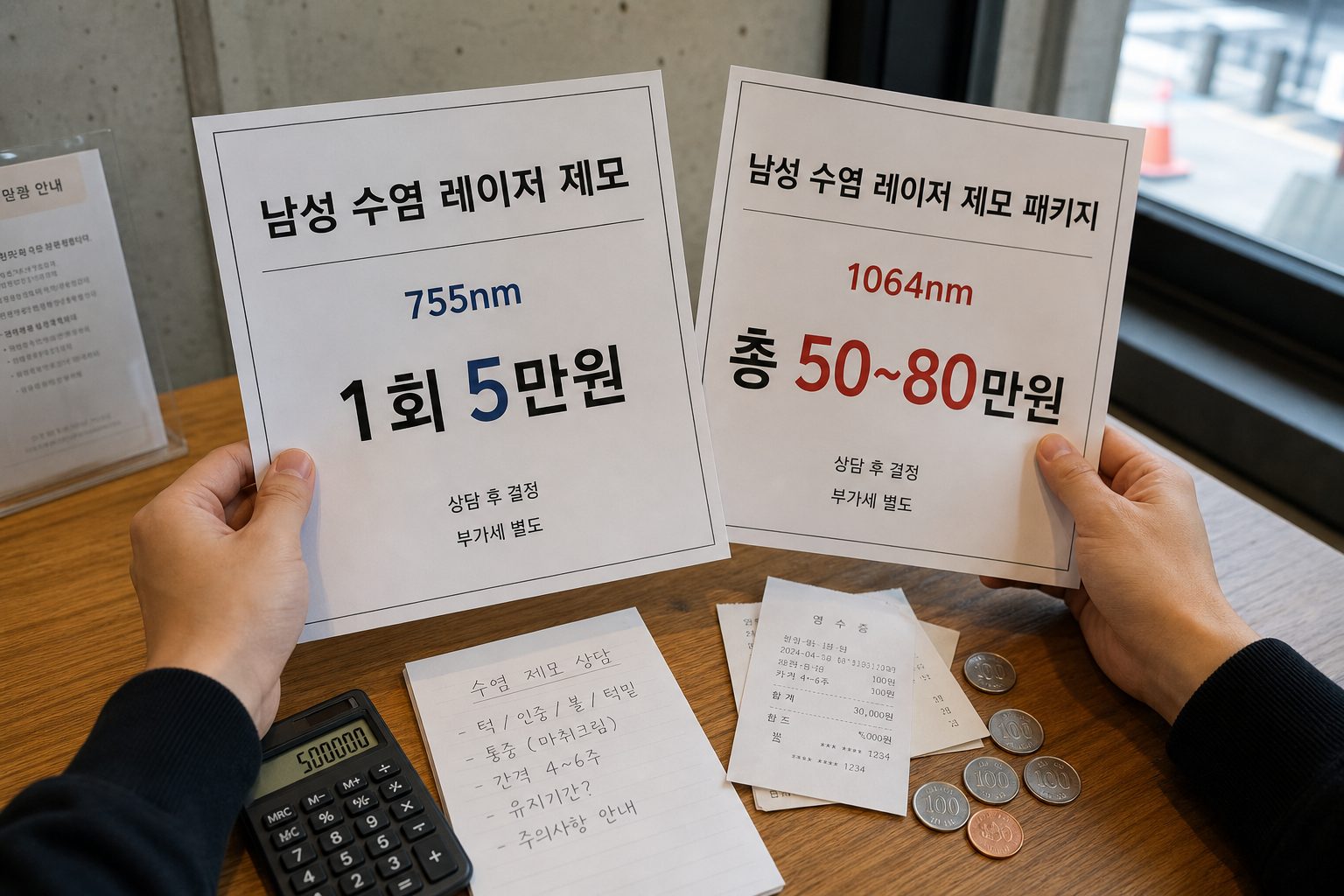 홍대 피부과 남자 수염 제모 가격 왜 이렇게 차이 나는지