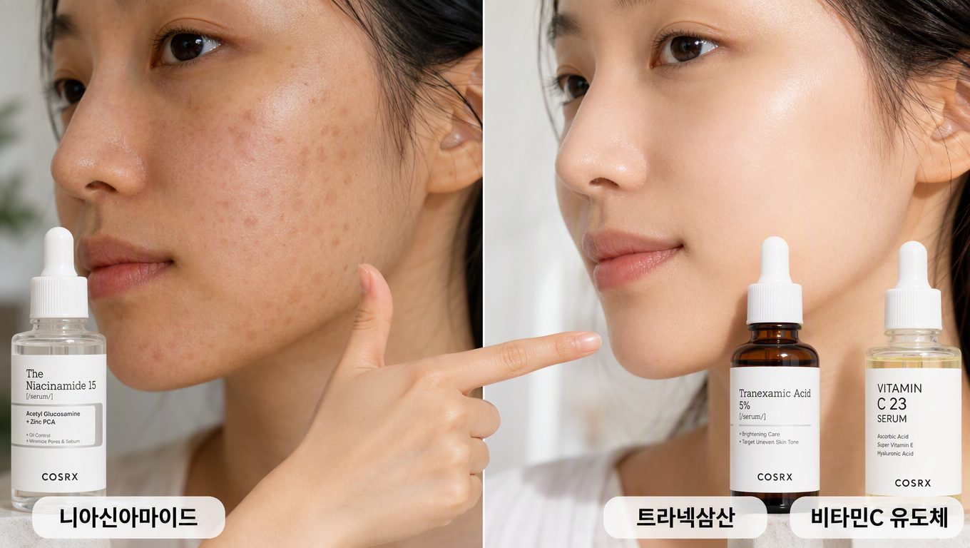 여드름 갈색 자국 자연치유를 위한 성분 선택 가이드
