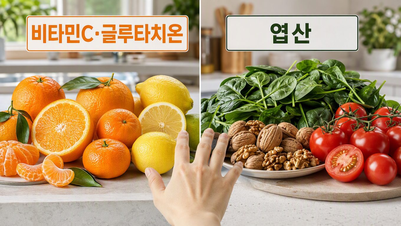 기미 제거 에 좋은 음식과 함께 고려할 점