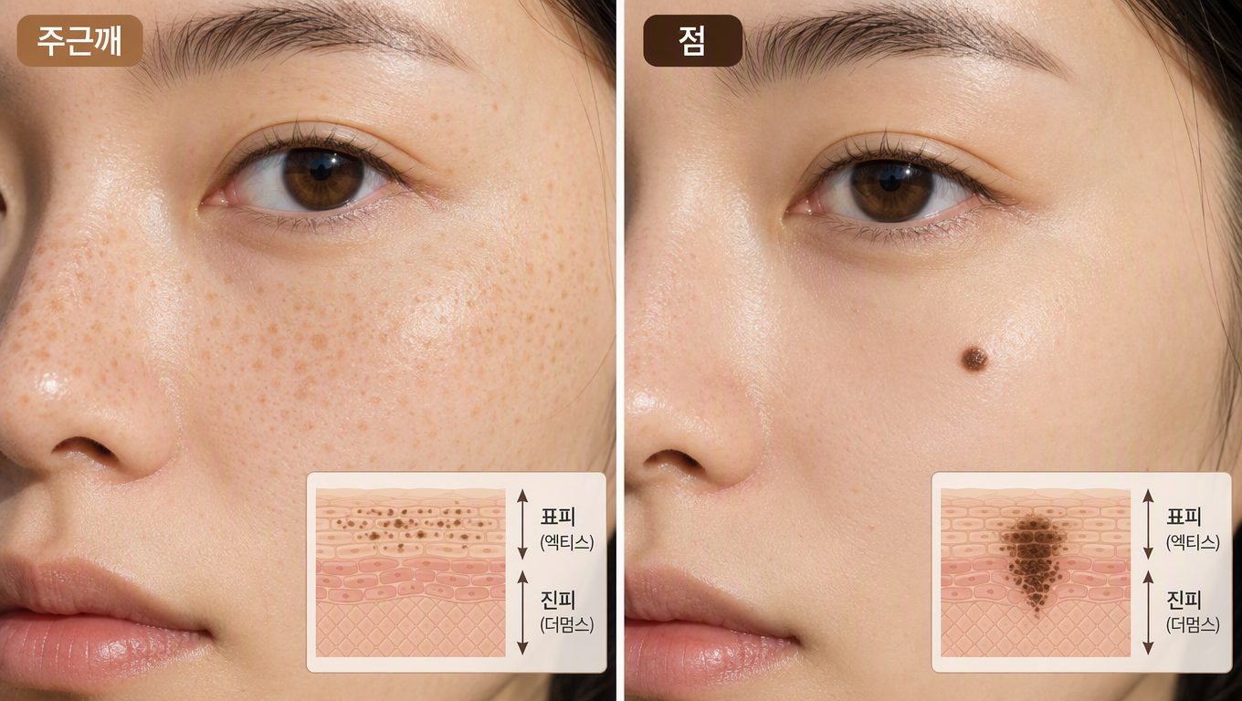 주근깨가 점처럼 보일 때 색소 변화와 관리 원칙