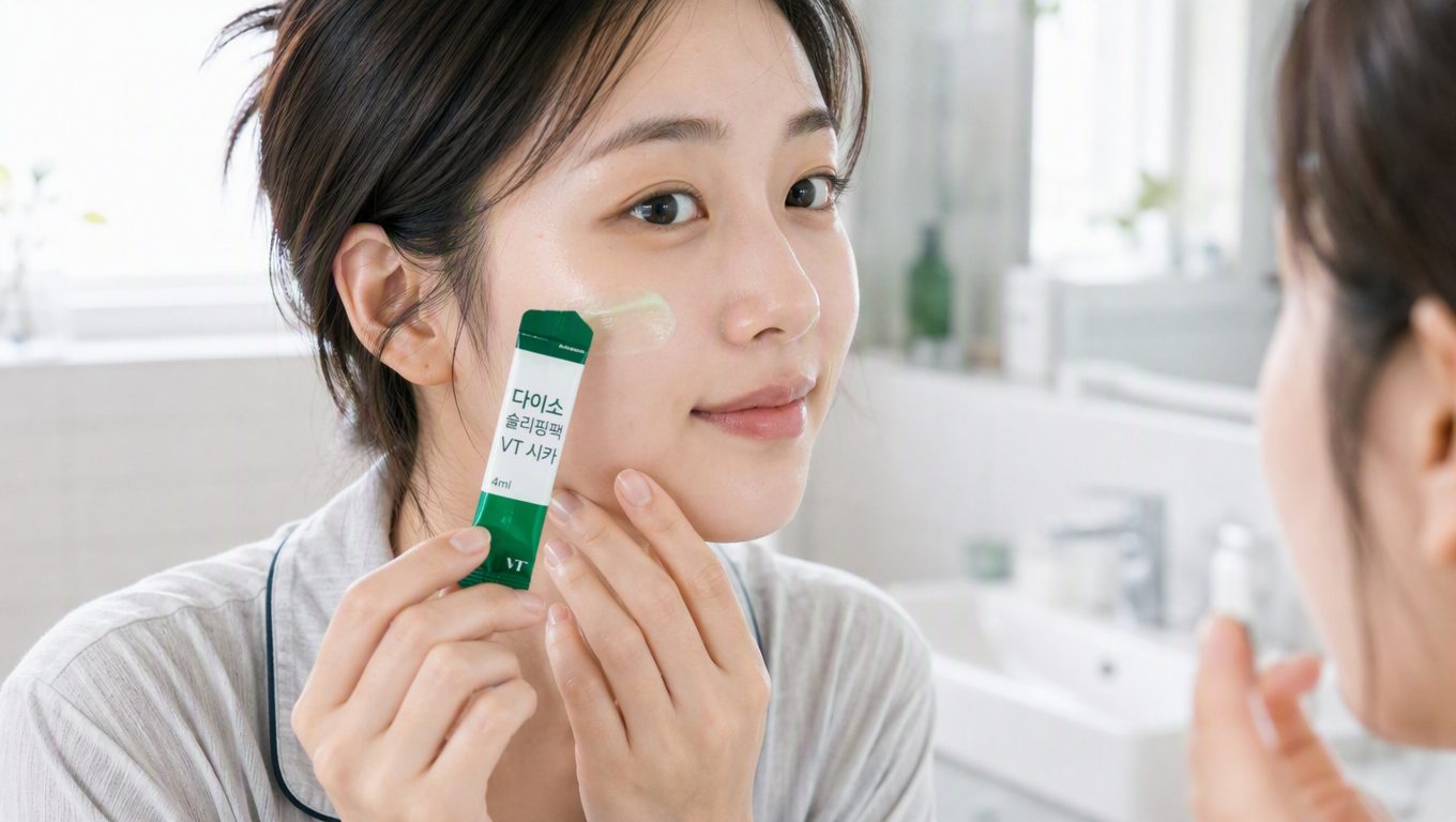 다이소 슬리핑팩 일회용 인가요?